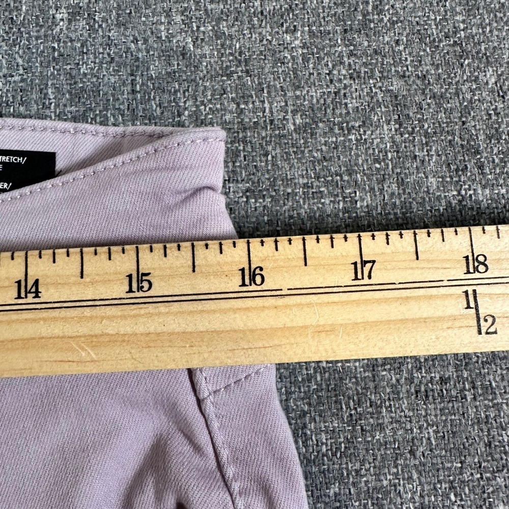 Buffalo David Bitton Aubrey High Rise Ankle Grazer Jeans Mauve Purple Womens 10 - Picture 6 of 9